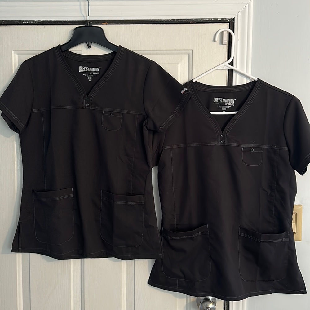 Grey’s Scrub Tops x2